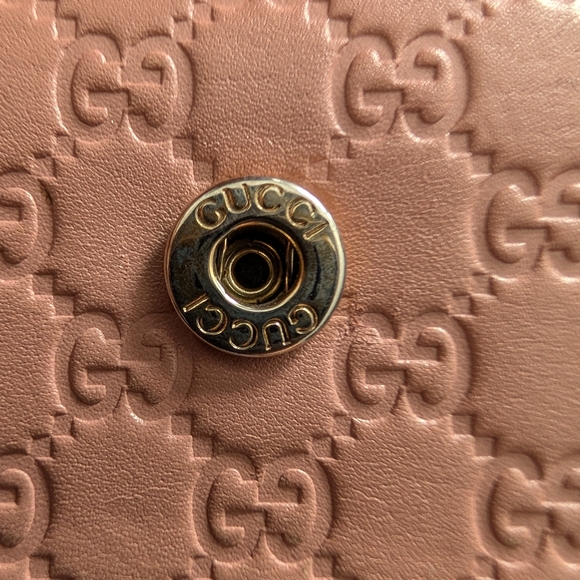 Authentic Gucci Micro Guccissima Monogram Long Wallet with Flap Closure - Picture 7 of 13